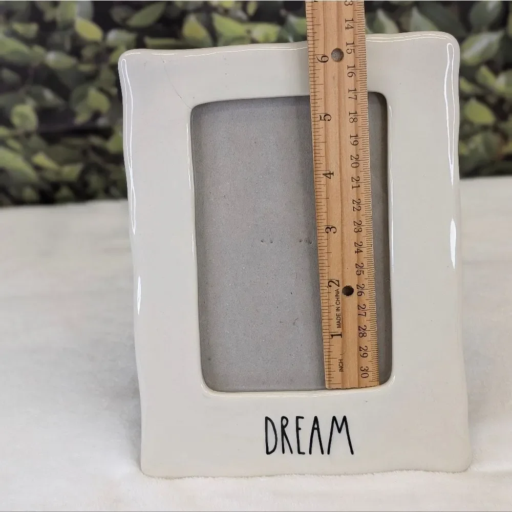 Rae Dunn DREAM Ceramic Photo Frame - 3.5